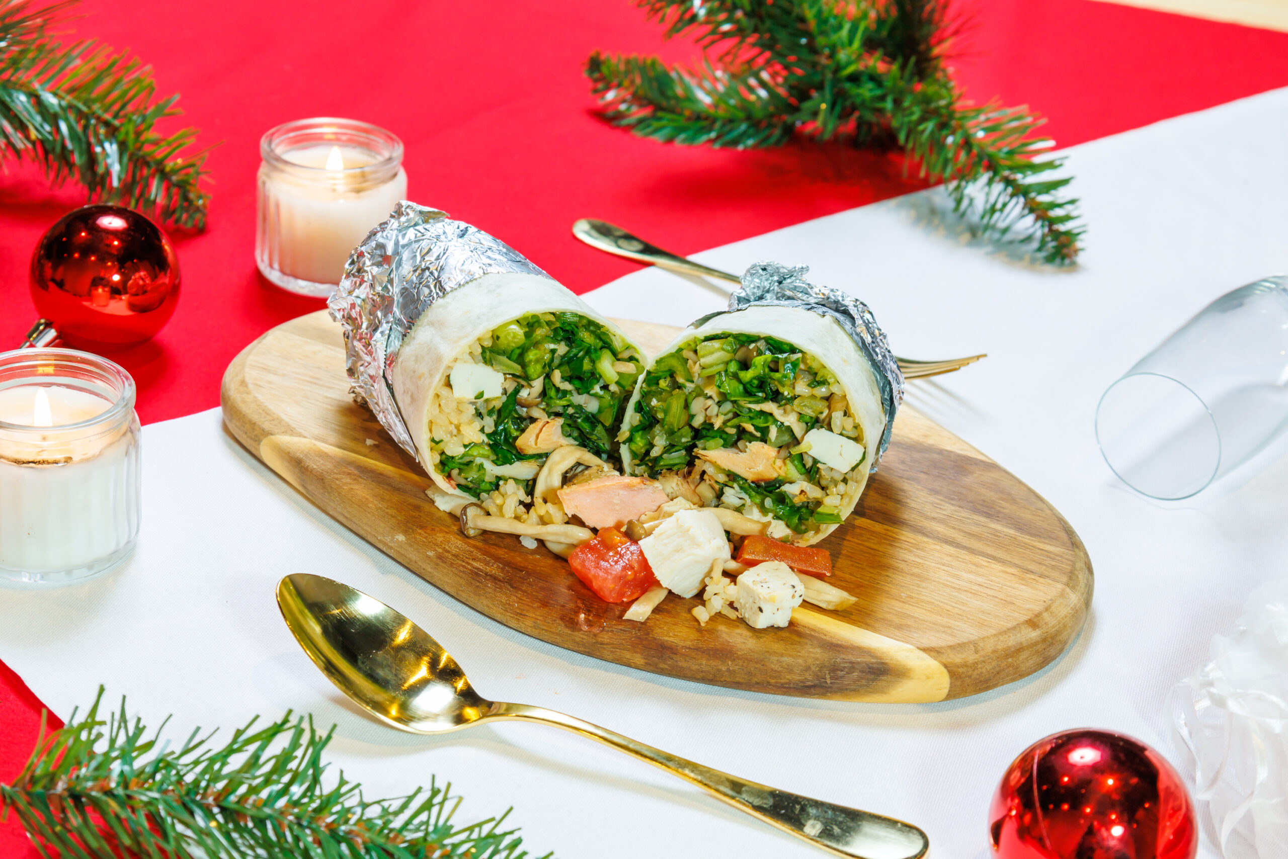 【高タンパク】ホリデイズ・プレミアムサラダブリトー