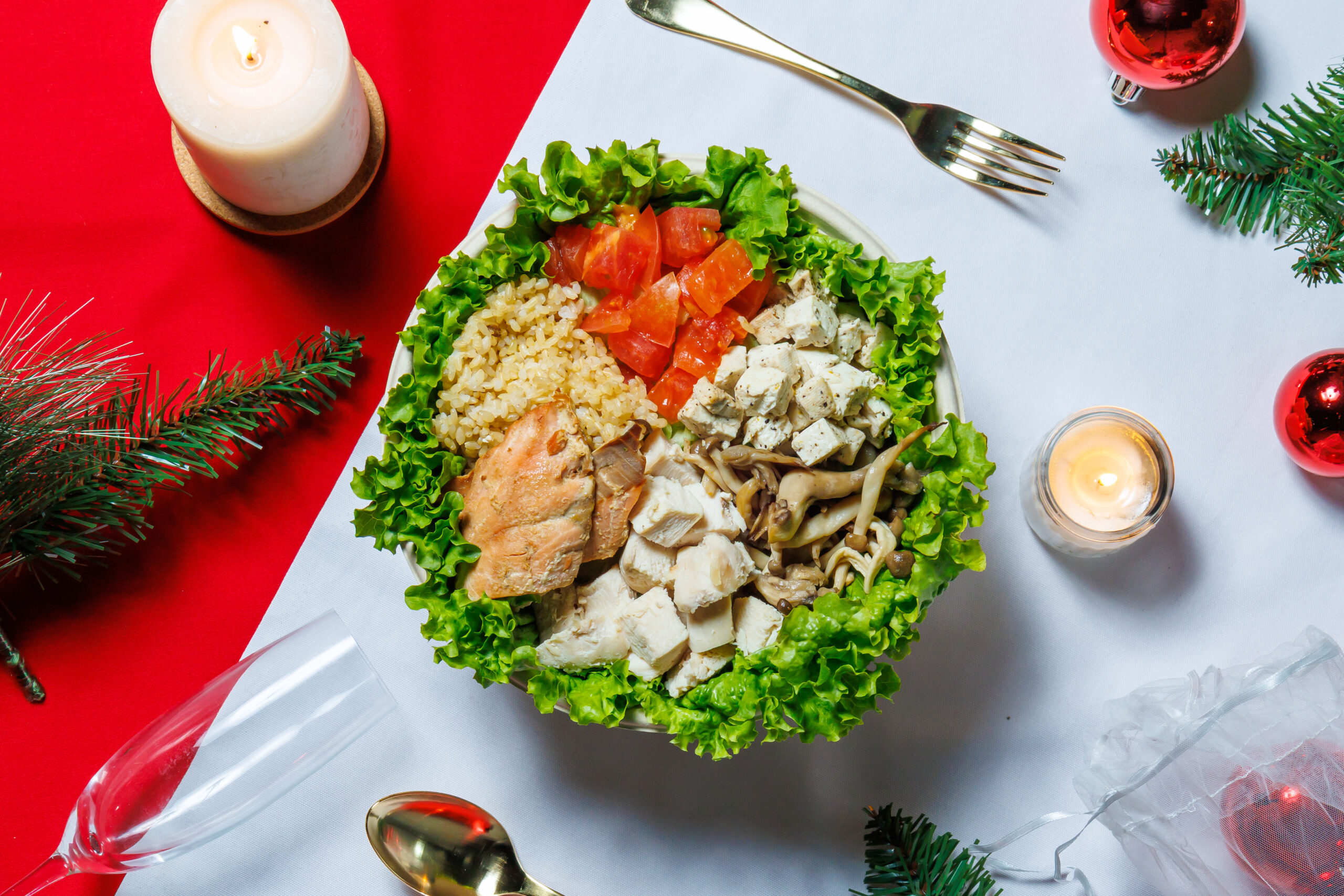 【高タンパク】ホリデイズ・プレミアムサラダボウル