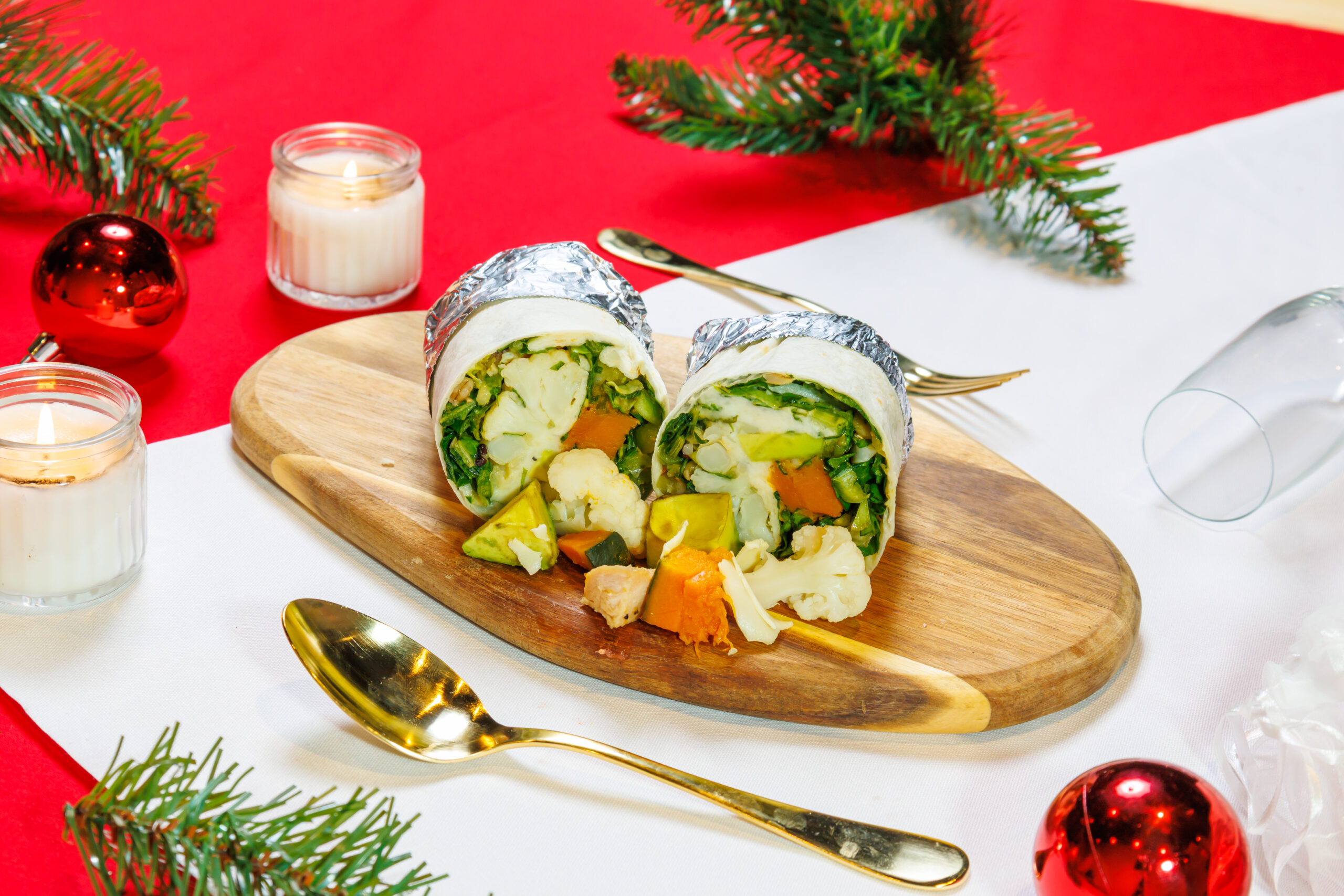 【美肌効果】ウィンターアボカドハーベストサラダブリトー