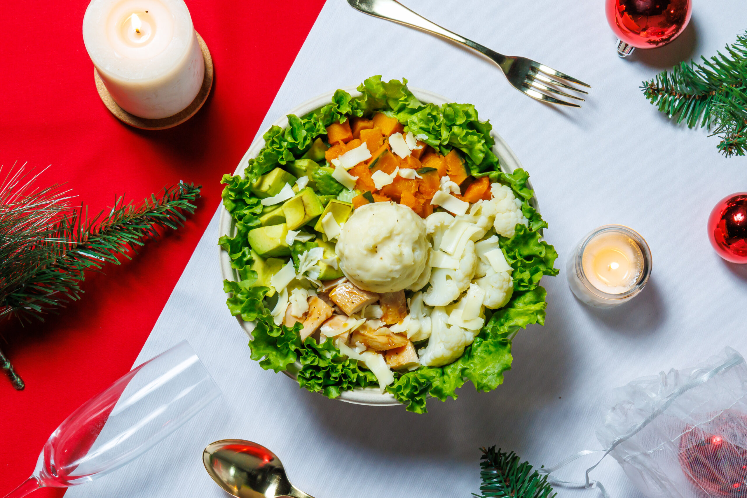 【美肌効果】ウィンターアボカドハーベストサラダボウル