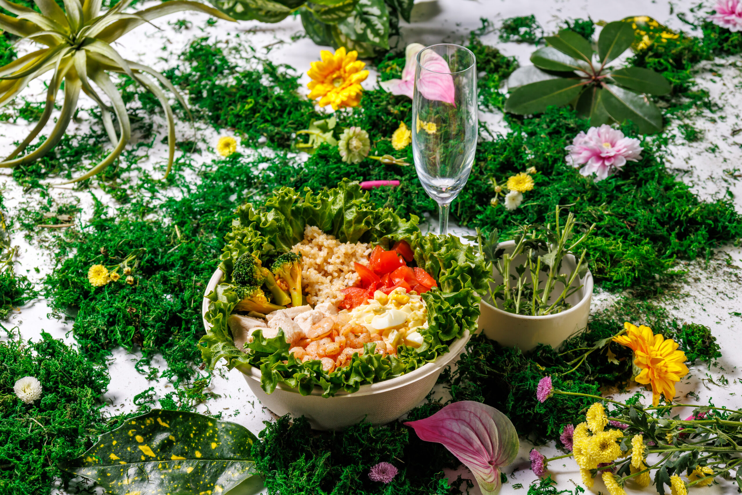 【高タンパク】プロテイン・シュリンプサラダボウル