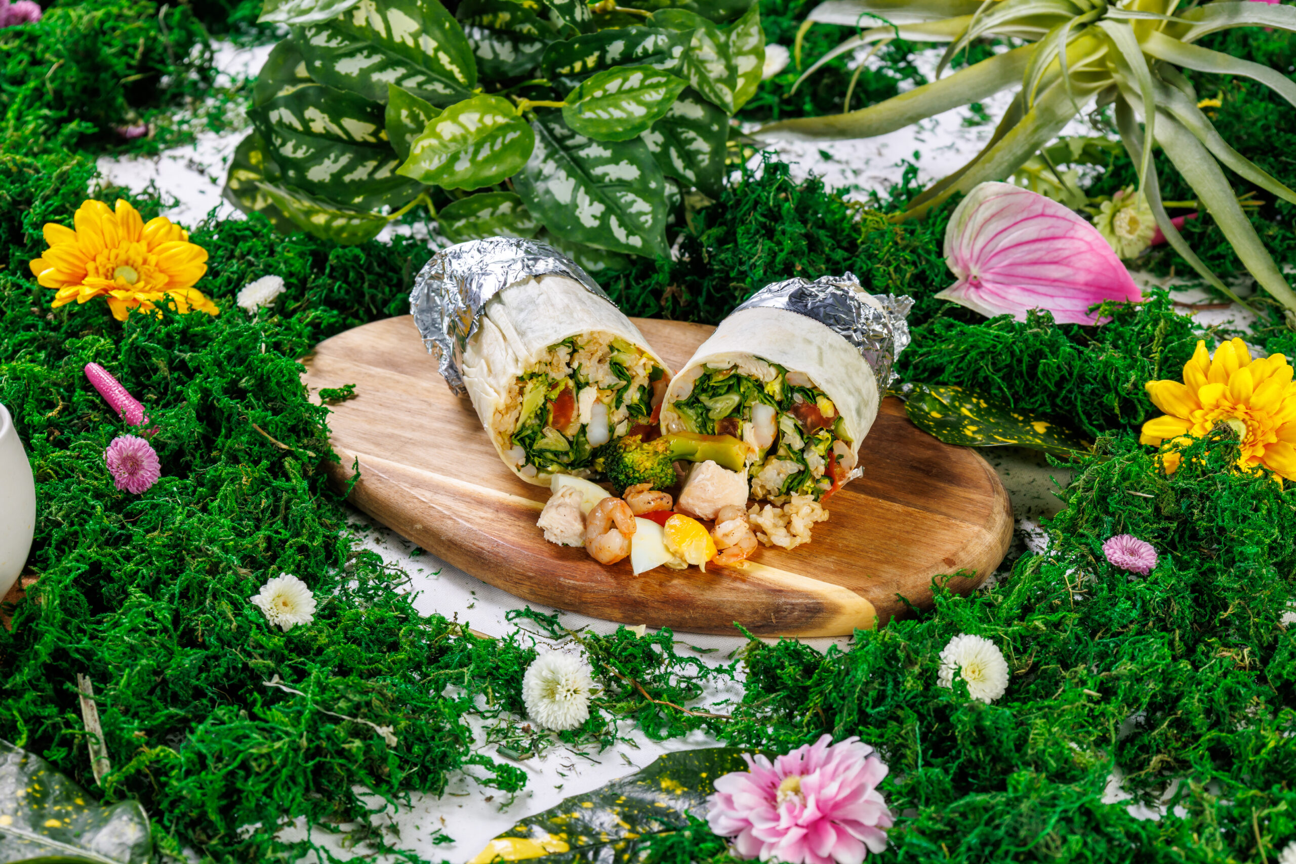 【高タンパク】プロテイン・シュリンプサラダブリトー