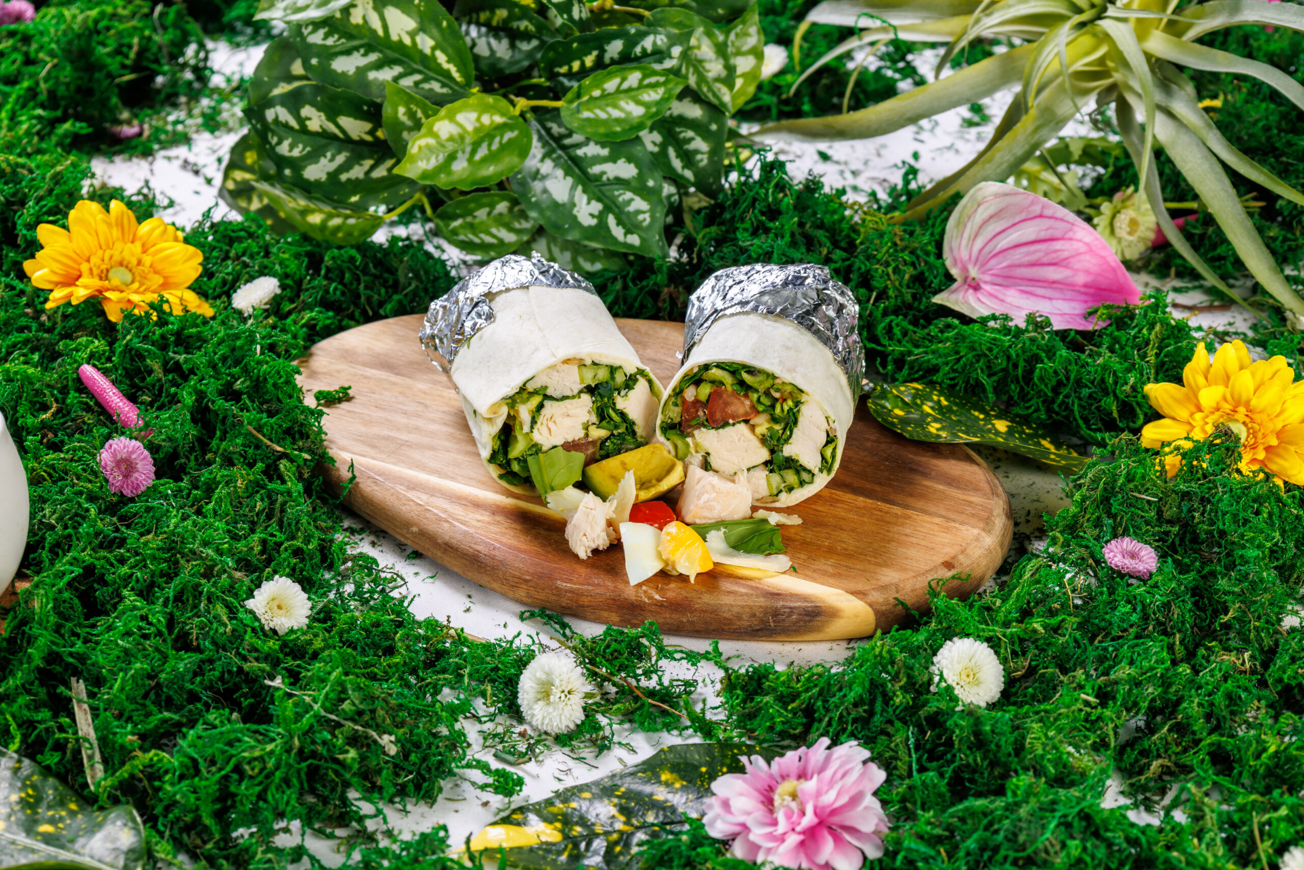 【美肌効果】スプリング・アボカドミモザサラダブリトー