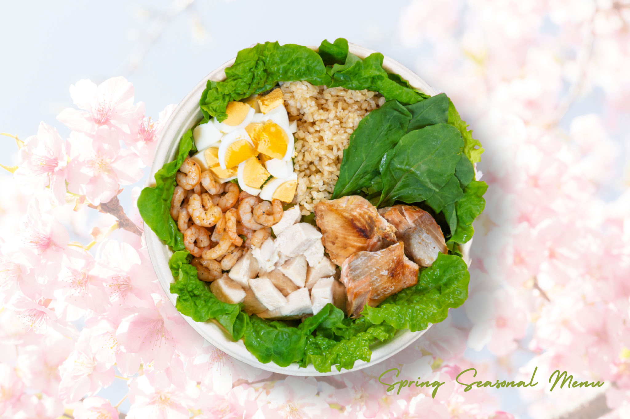 【高タンパク】スプリングプロテインサラダボウル